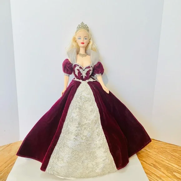 Barbie Millennial Princess Doll in Burgundy Gown. RARE - Picture 2 of 8